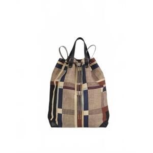 NEW EPICE chennai 2151 backpack in f - tan/maroon